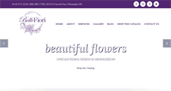 Desktop Screenshot of bellefioriflorist.com